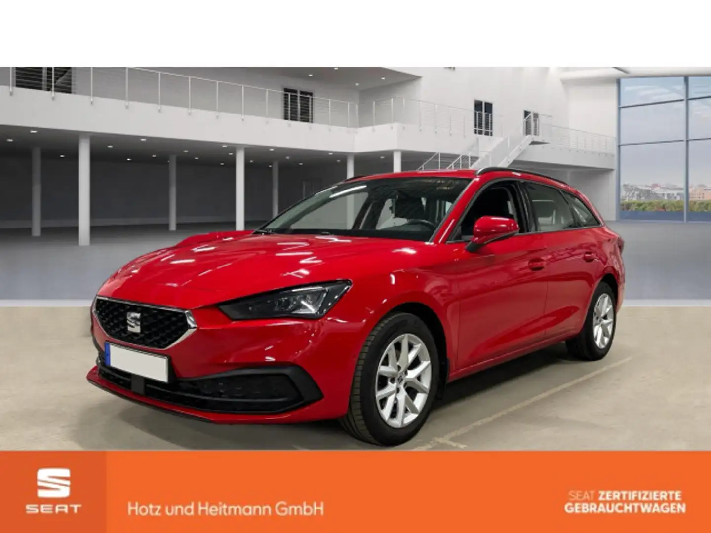 SEAT Leon ST 1.0 eTSI DSG Style LED/SPUR/KAMERA Rojo - 1