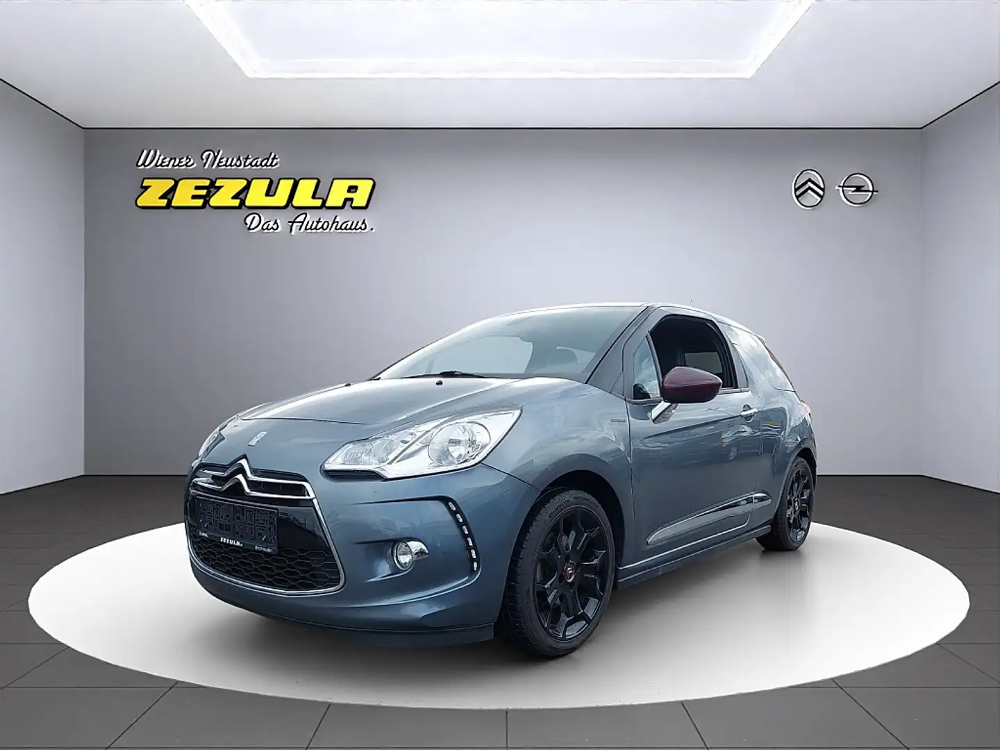 Citroen DS3 THP 155 Sport Chic, LEDER, NAVI, Tempomat,... Grau - 1