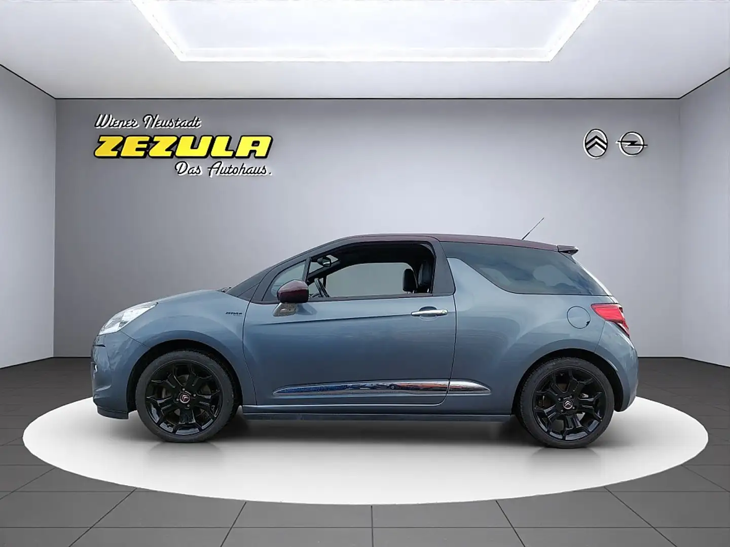 Citroen DS3 THP 155 Sport Chic, LEDER, NAVI, Tempomat,... Grau - 2