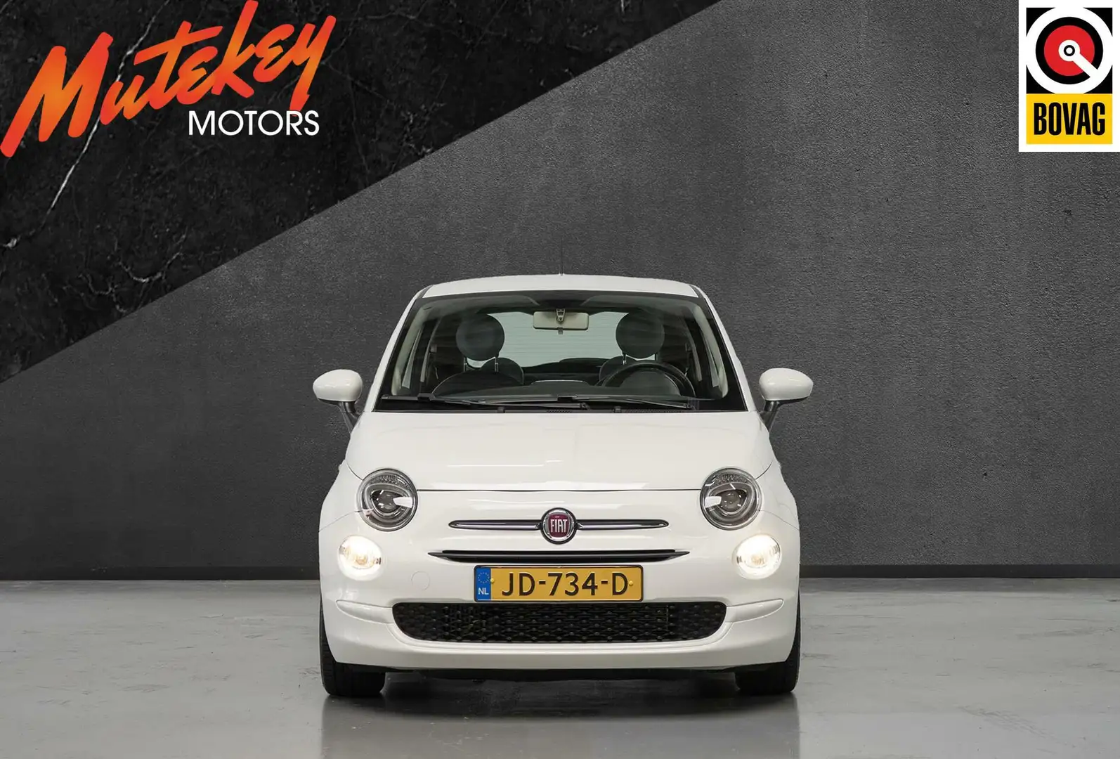 Fiat 500 0.9 TwinAir Turbo Popstar Weiß - 2