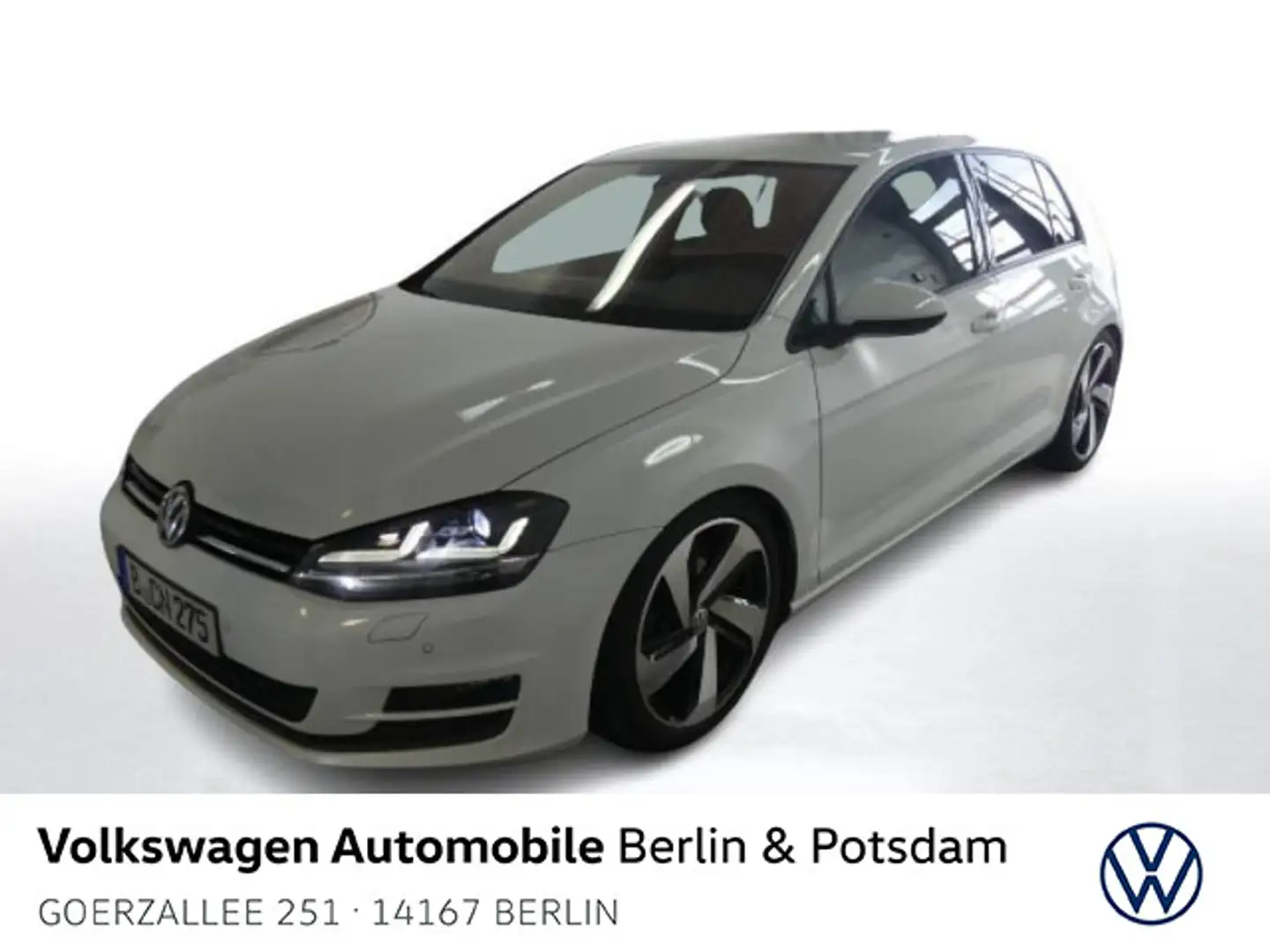 Volkswagen Golf VII 1.4 TSI Comf Navi Klima Sportfahrwerk P Weiß - 1