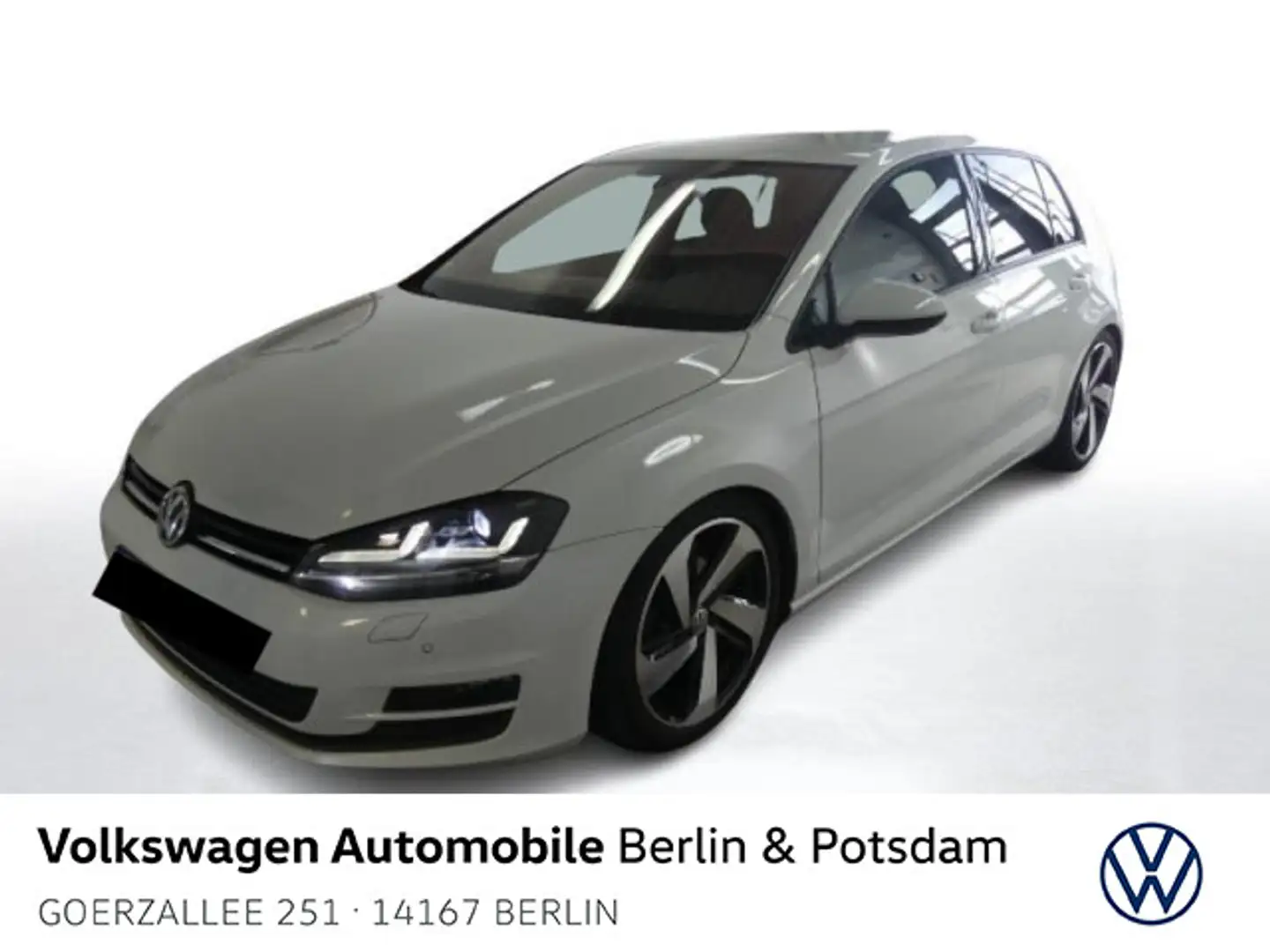 Volkswagen Golf VII 1.4 TSI Comf Navi Klima Sportfahrwerk P Blanc - 1