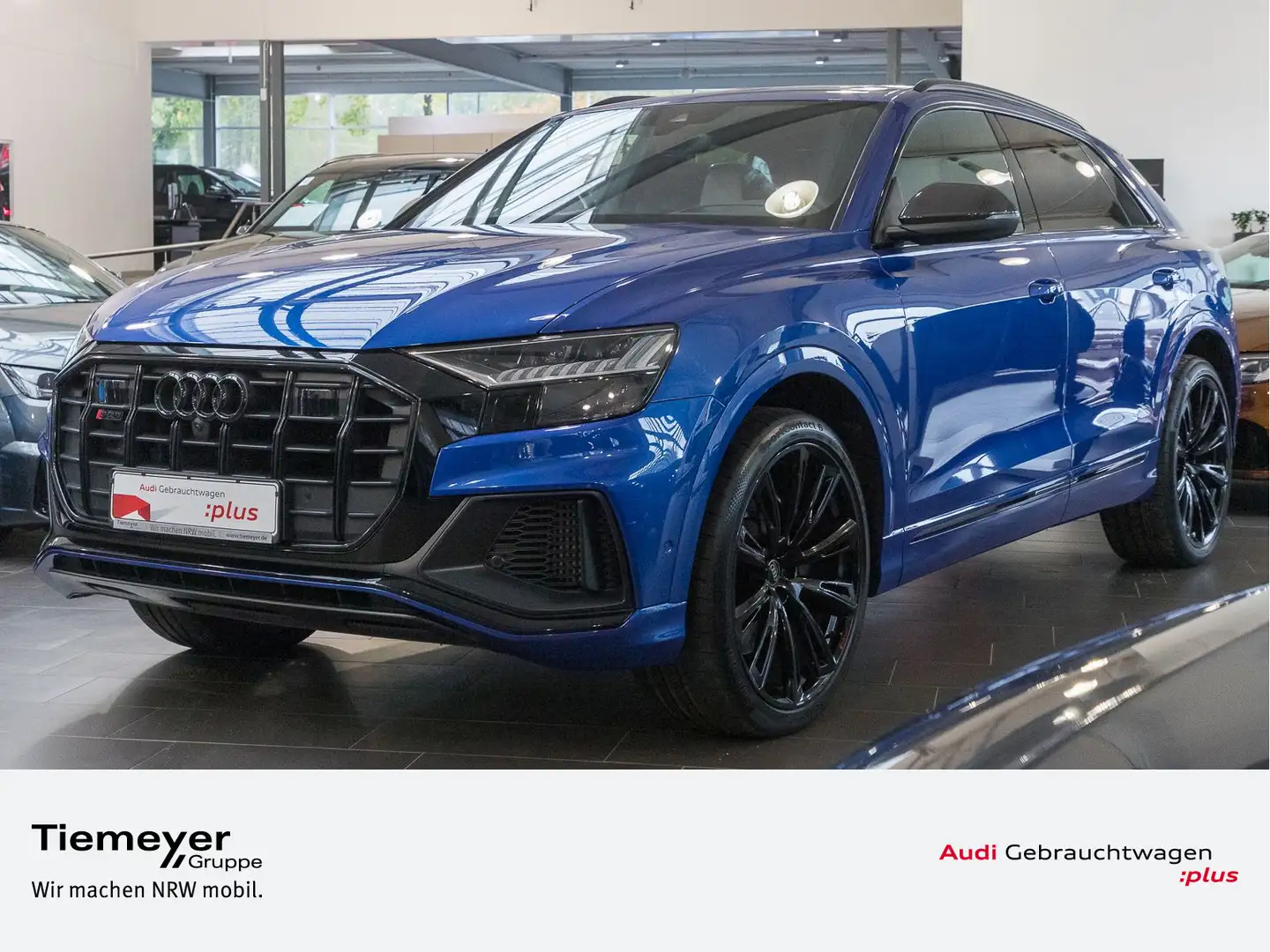 Audi SQ8 4.0 TFSI Q OPS+ BuO VIRTUAL+ SPORTSITZE+ LM2 Blau - 1