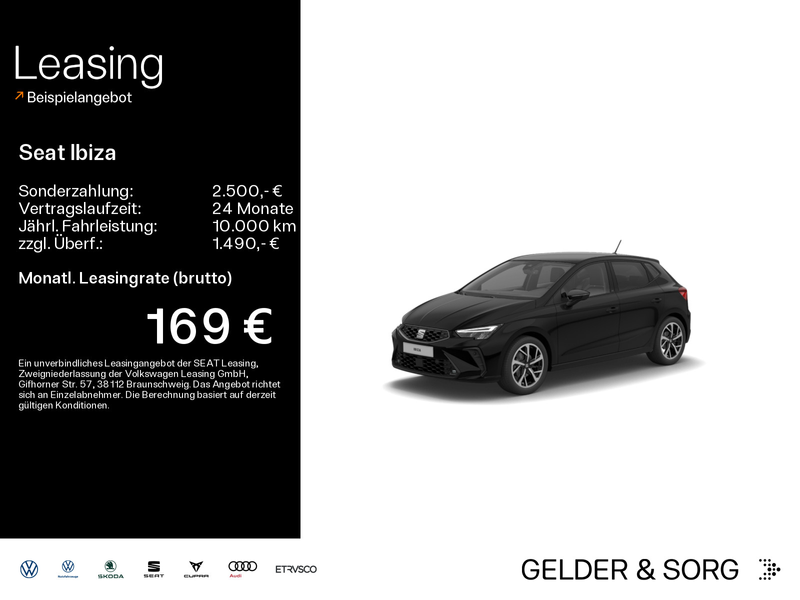 SEAT Ibiza FR 1.0 TSI DSG *LED*NAVI*SHZ*ACC*
