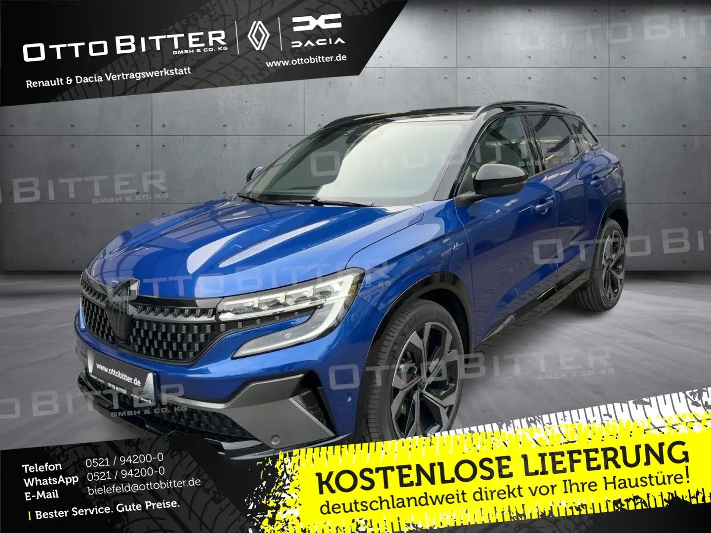 Renault Austral Techno Esprit Alpine Mild Hybrid 160 Blau - 1