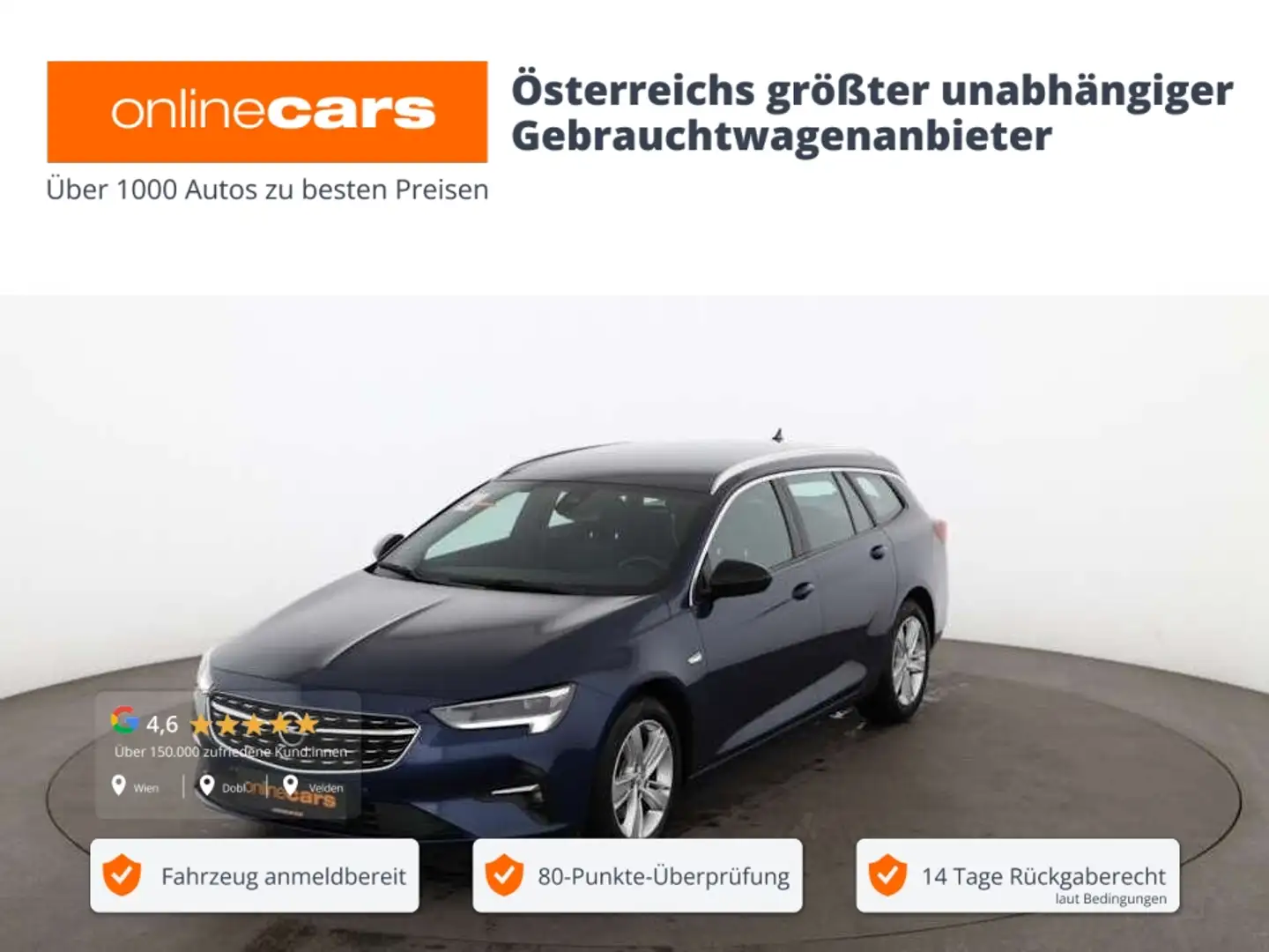 Opel Insignia B ST 2.0 CDTI Elegance Aut LED NAVI TEMP Blau - 1