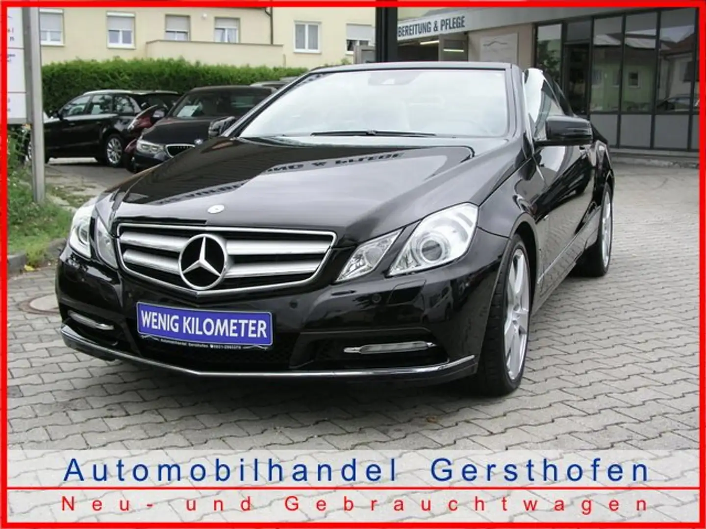 Mercedes-Benz E 250 Cabrio BlueEFFICIENCY 7G-TRONIC Noir - 1