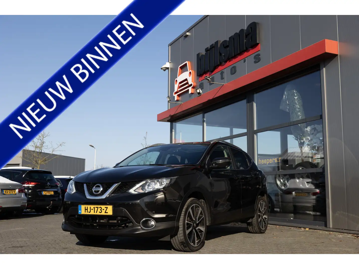 Nissan Qashqai 1.2 Connect Edition | NL-AUTO | TREKHAAK | NAVI | Schwarz - 1