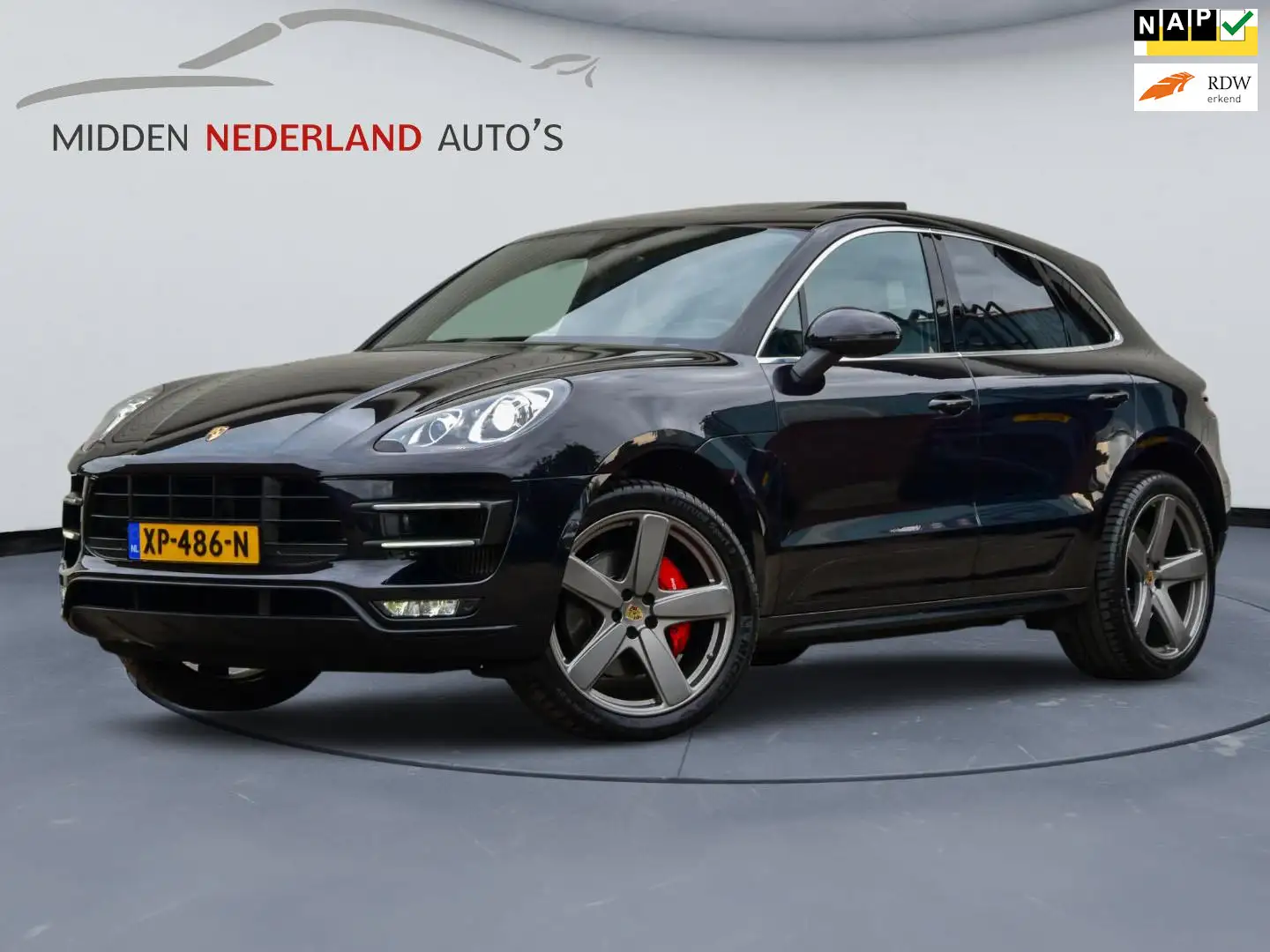 Porsche Macan 3.6 Turbo * DEALER ONDERHOUDEN * 18W STOELEN * SPO Noir - 1
