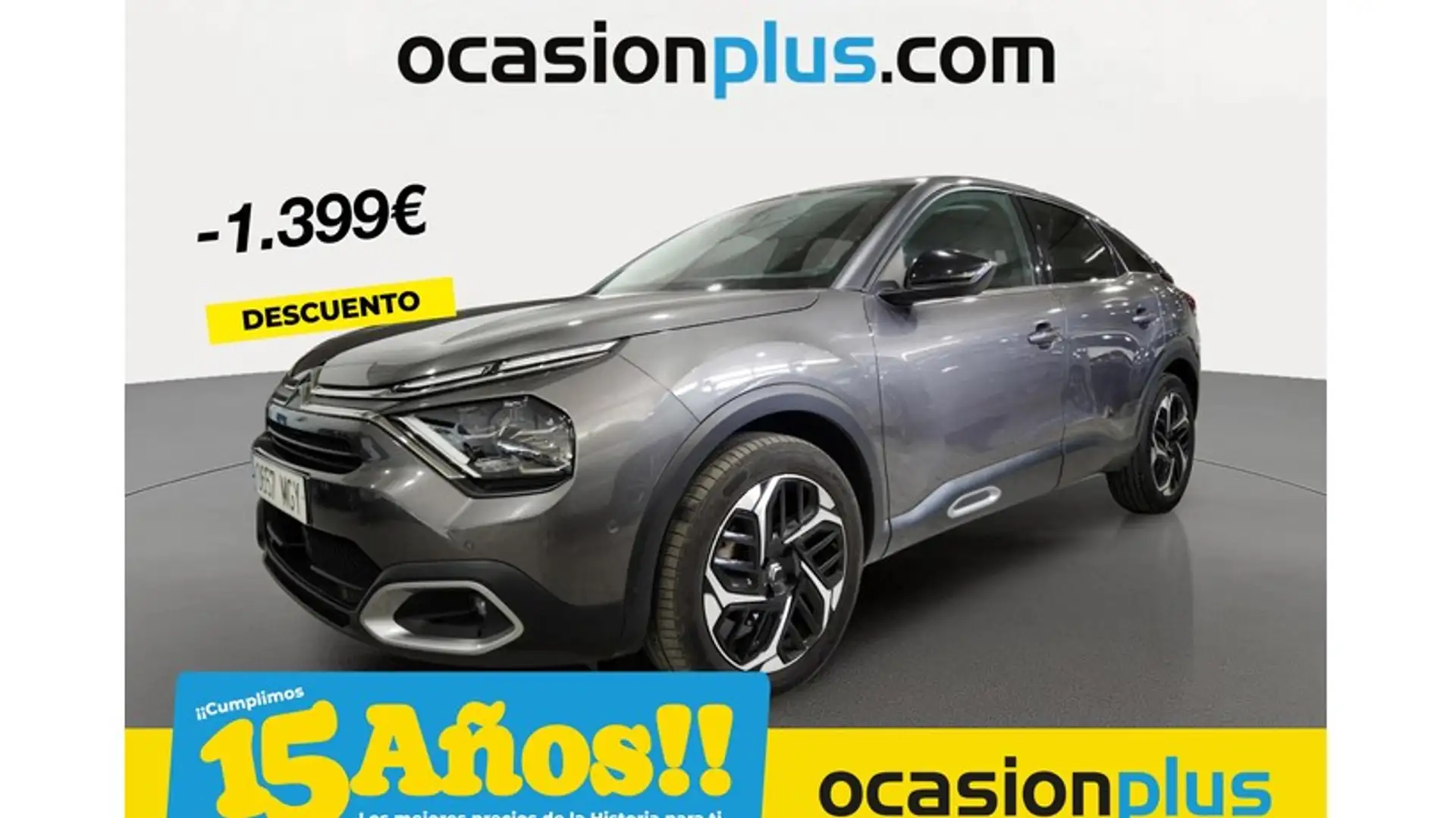 Citroen C4 1.2 PureTech Shine S&S 130 Gris - 1