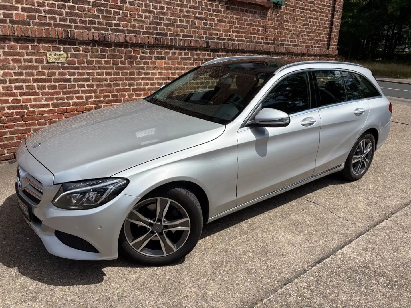 Mercedes-Benz C 220 T CDI BlueTec LED Panorama 8fach LM Navi Gümüş rengi - 1