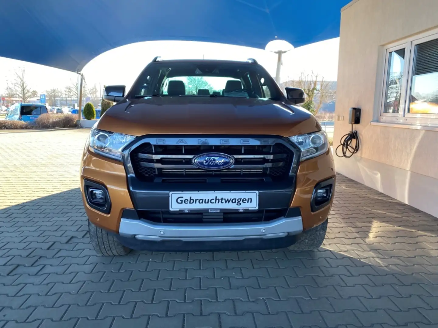 Ford Ranger Wildtrak 4x4 DOKA+DAB+LED+NAV+PDC+ACC+AHK Naranja - 2