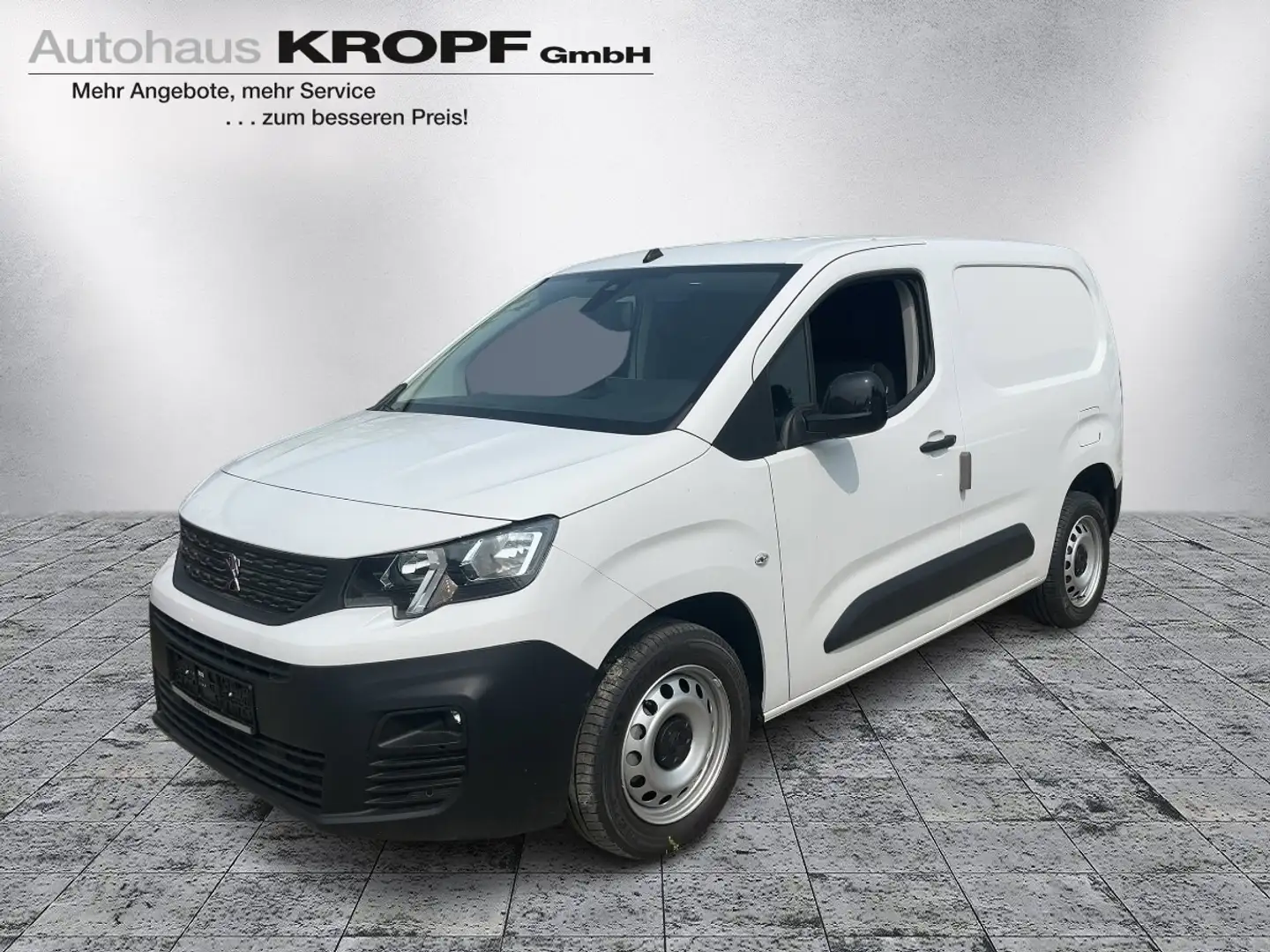 Peugeot Partner 1.2 Blue HDi Premium L1+ Rear Vision Blanc - 2