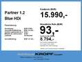 Peugeot Partner 1.2 Blue HDi Premium L1+ Rear Vision Blanc - thumbnail 4