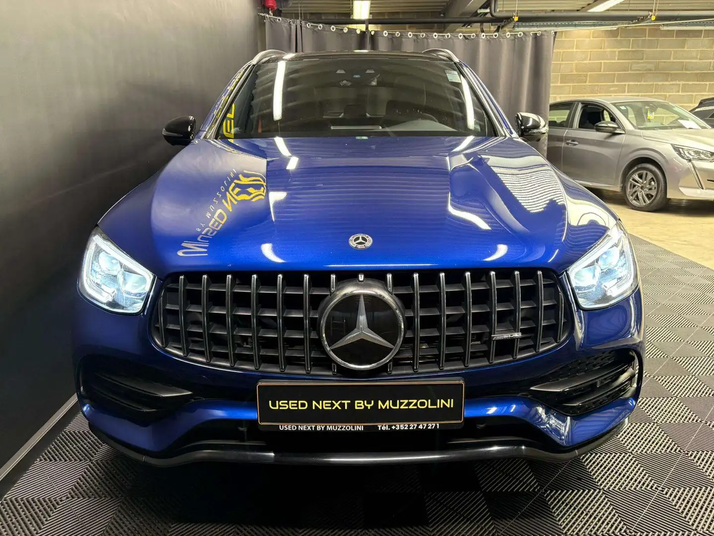 Mercedes-Benz GLC 43 AMG 4MATIC Modrá - 2