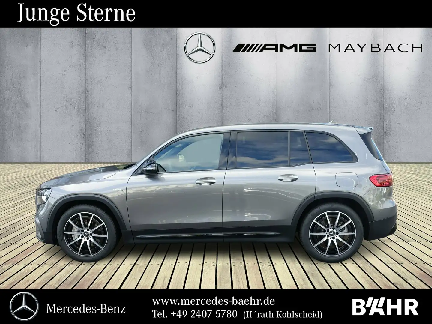 Mercedes-Benz GLB 35 AMG GLB 35 AMG 4M Night/MBUX/Multibeam/Totwinkel/19" Grau - 2
