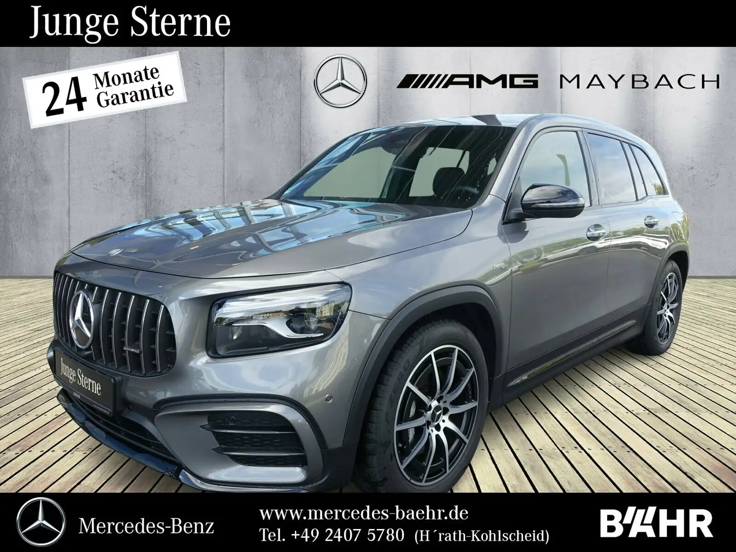 Mercedes-Benz GLB 35 AMG GLB 35 AMG 4M Night/MBUX/Multibeam/Totwinkel/19" Grau - 1