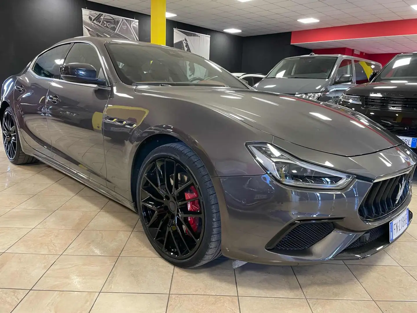 Maserati Ghibli V6 Gransport*TETTO/CARBONIO/PELLE* Gris - 1