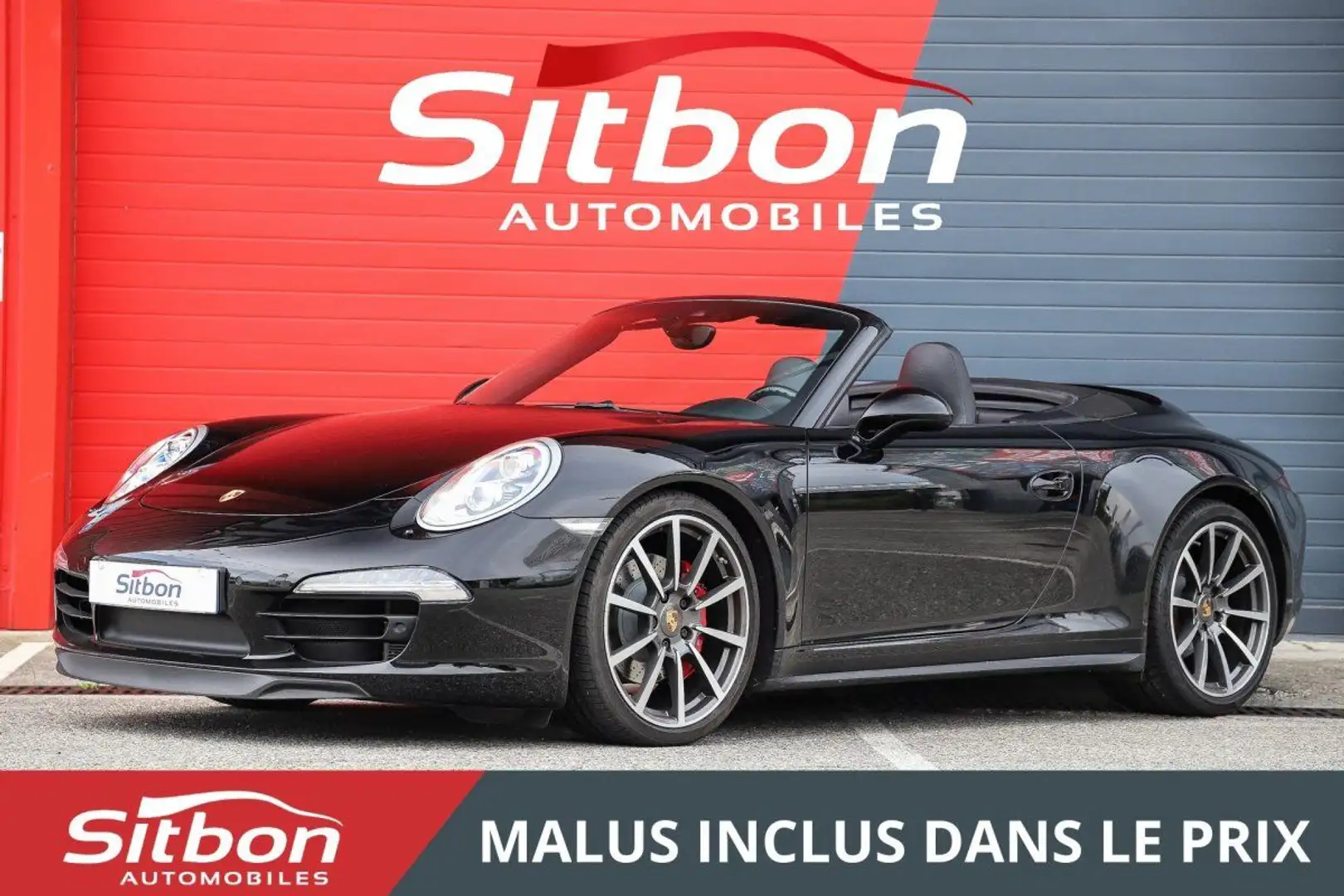 Porsche 991 991 Carrera 4S Cabriolet 3.8 400 PDK Noir - 1