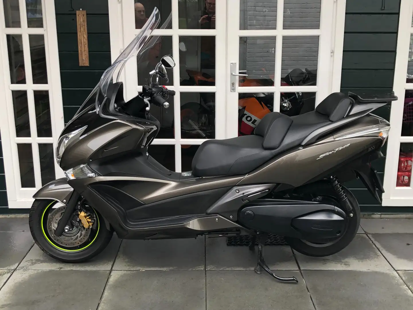 Honda SW-T 600 | ABS | LED |Handv verw| Topkoffer | zeer netjes Grau - 2