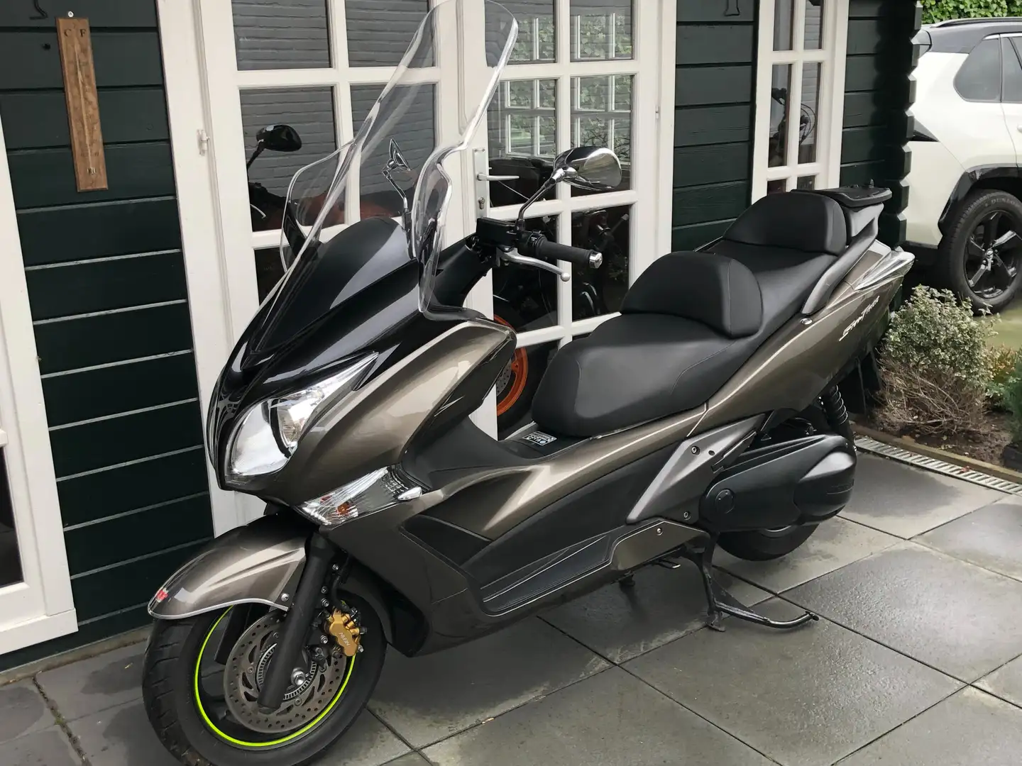 Honda SW-T 600 | ABS | LED |Handv verw| Topkoffer | zeer netjes Grau - 1