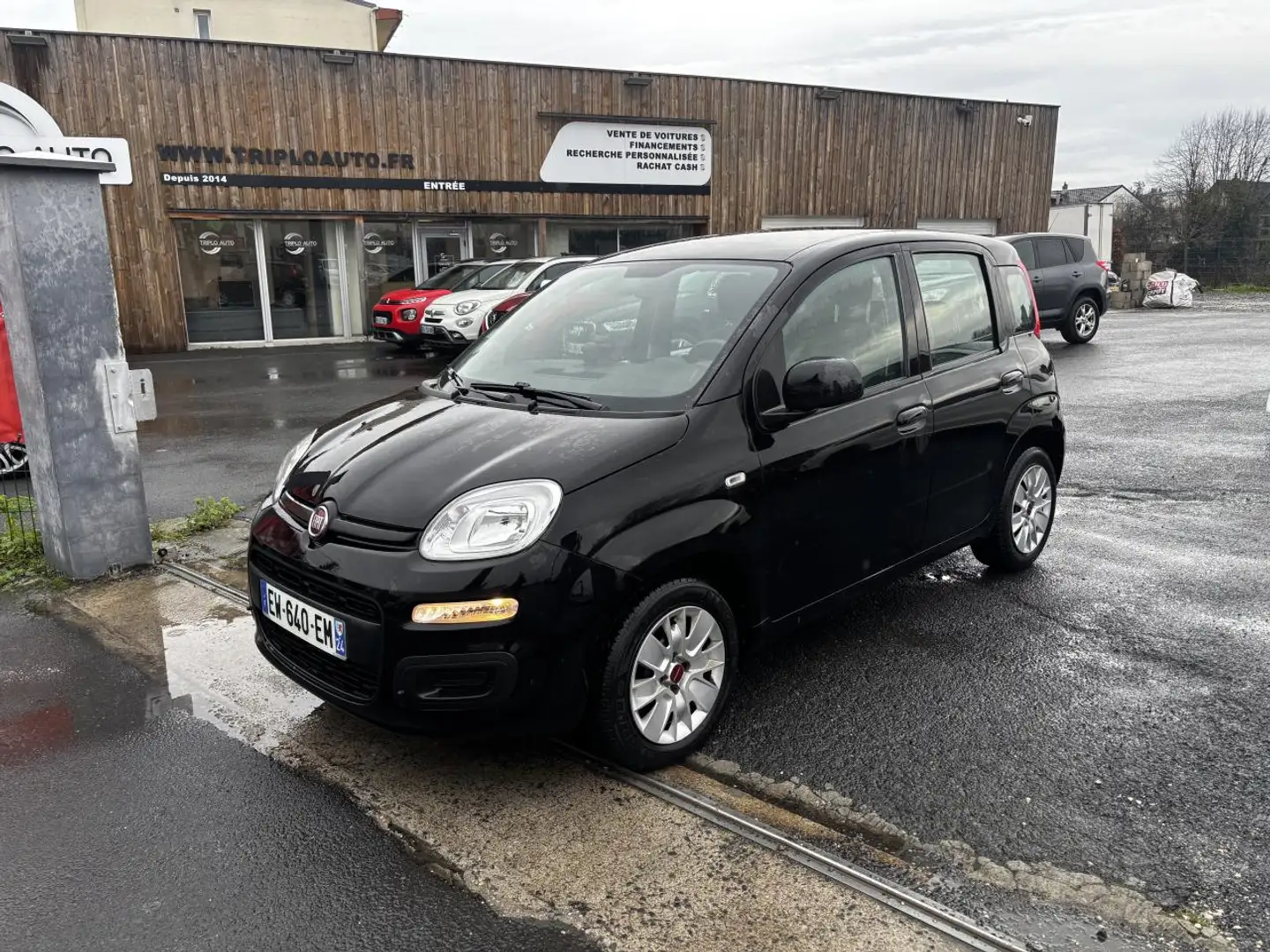 Fiat Panda Panda 1.2i - 69 Lounge Noir - 1