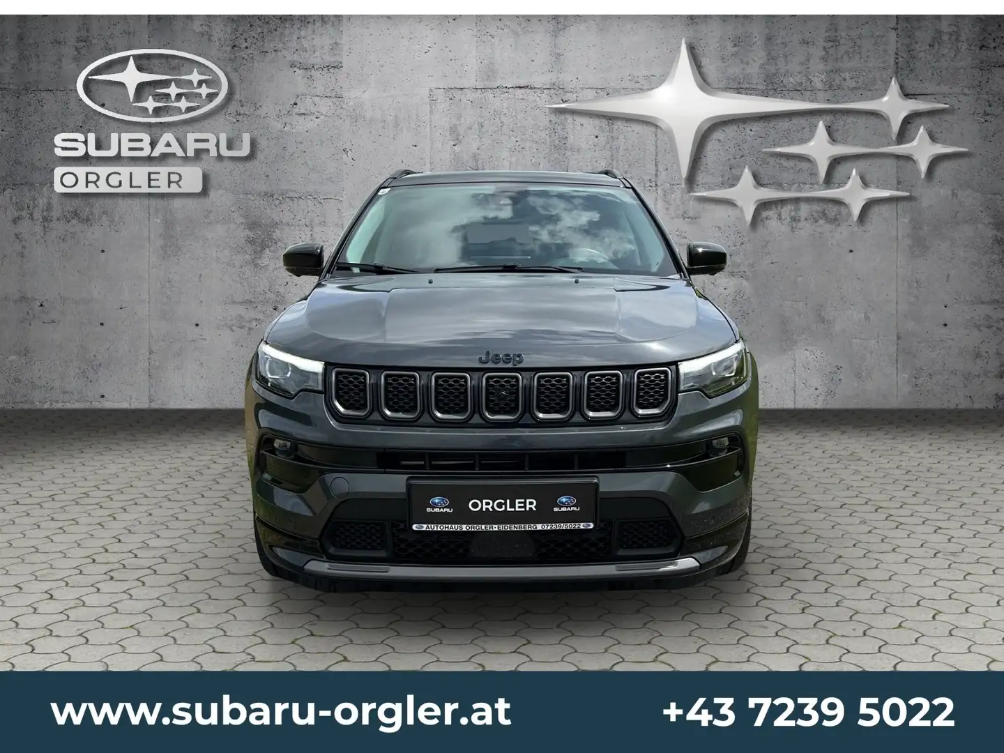 Jeep Compass 1.3 PHEV S 240 PS 4xe +AHV +Winterräder Grau - 2