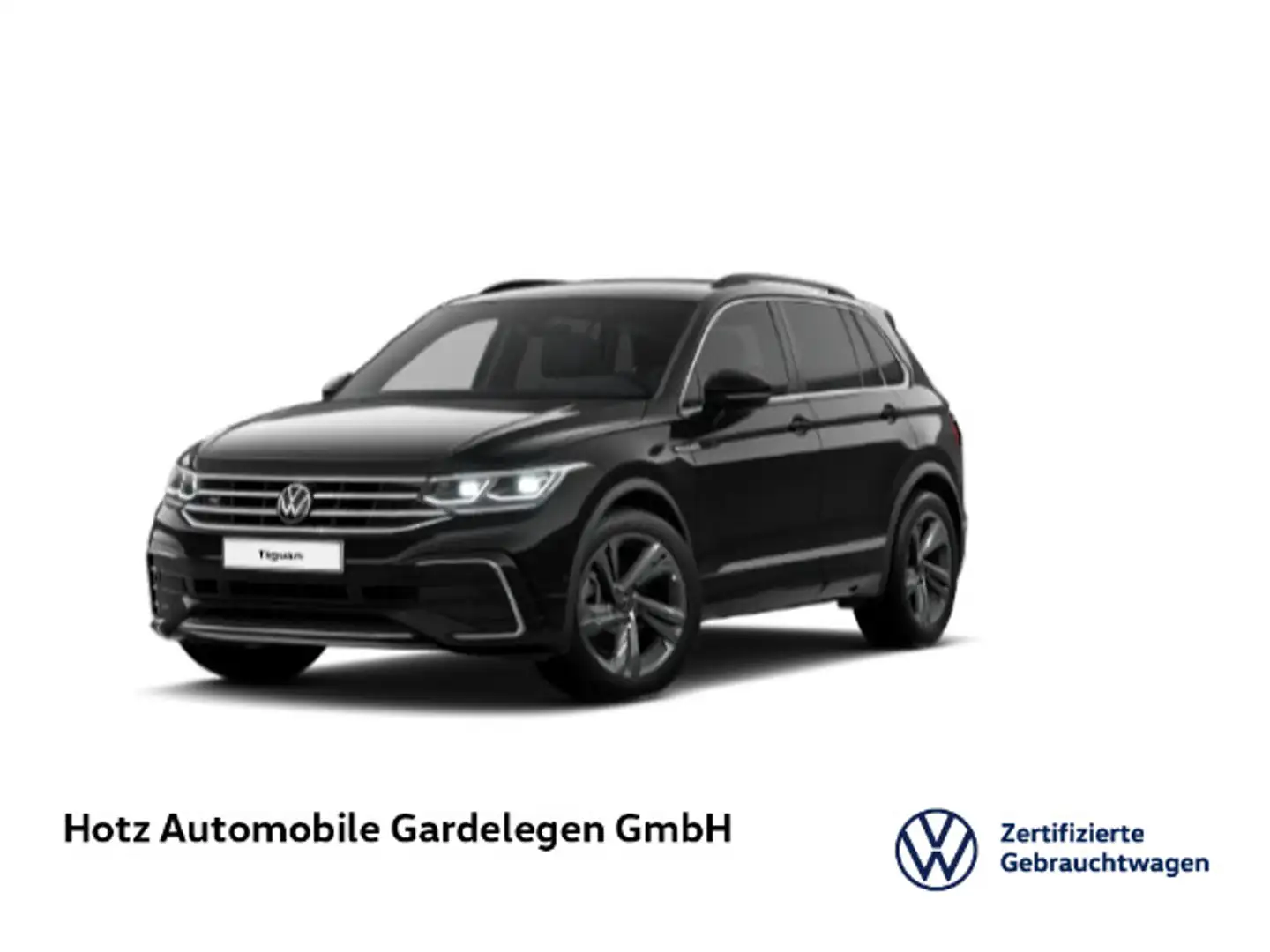 Volkswagen Tiguan 2.0 TSI DSG R-Line 4Motion AHK/MATRIX/REA Schwarz - 1