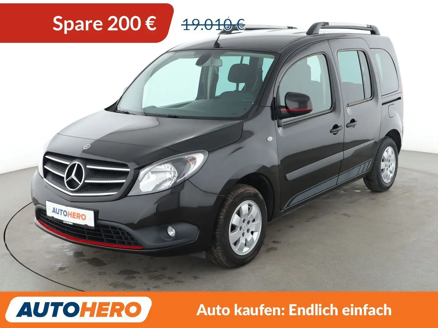 Mercedes-Benz Citan 111 CDI lang Tourer Edition*TEMPO*PDC*SHZ*KLIMA* Schwarz - 1