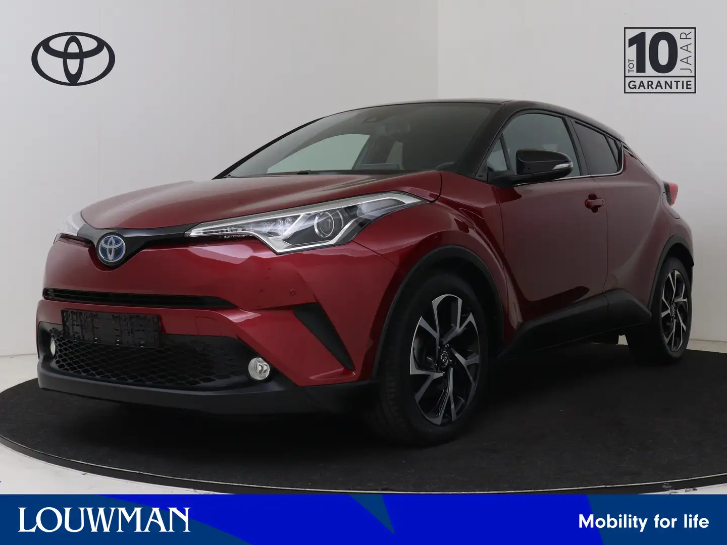 Toyota C-HR 1.8 Hybrid Bi-Tone | Premium uitgevoerd| Rood - 1