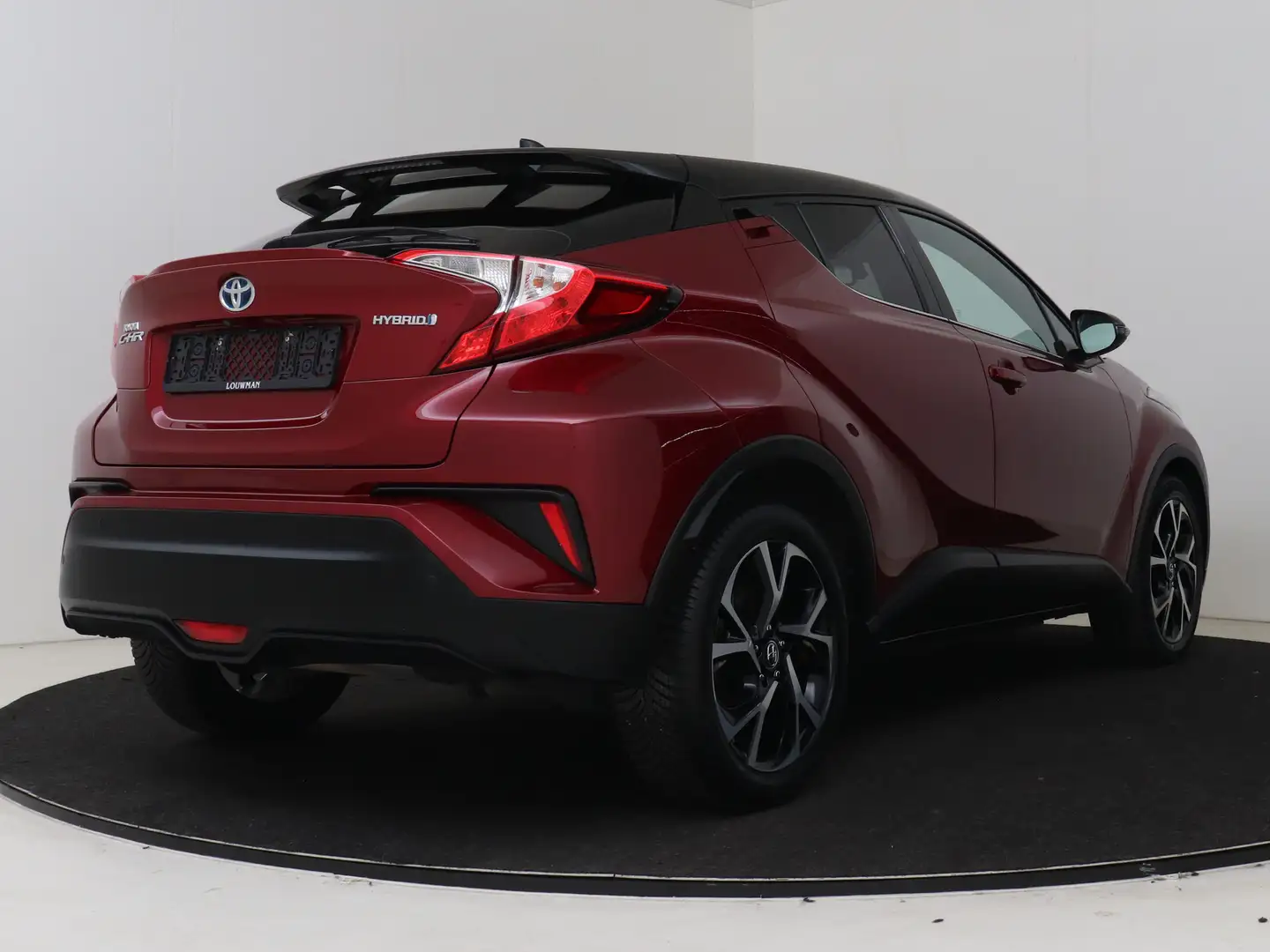 Toyota C-HR 1.8 Hybrid Bi-Tone | Premium uitgevoerd| Rood - 2