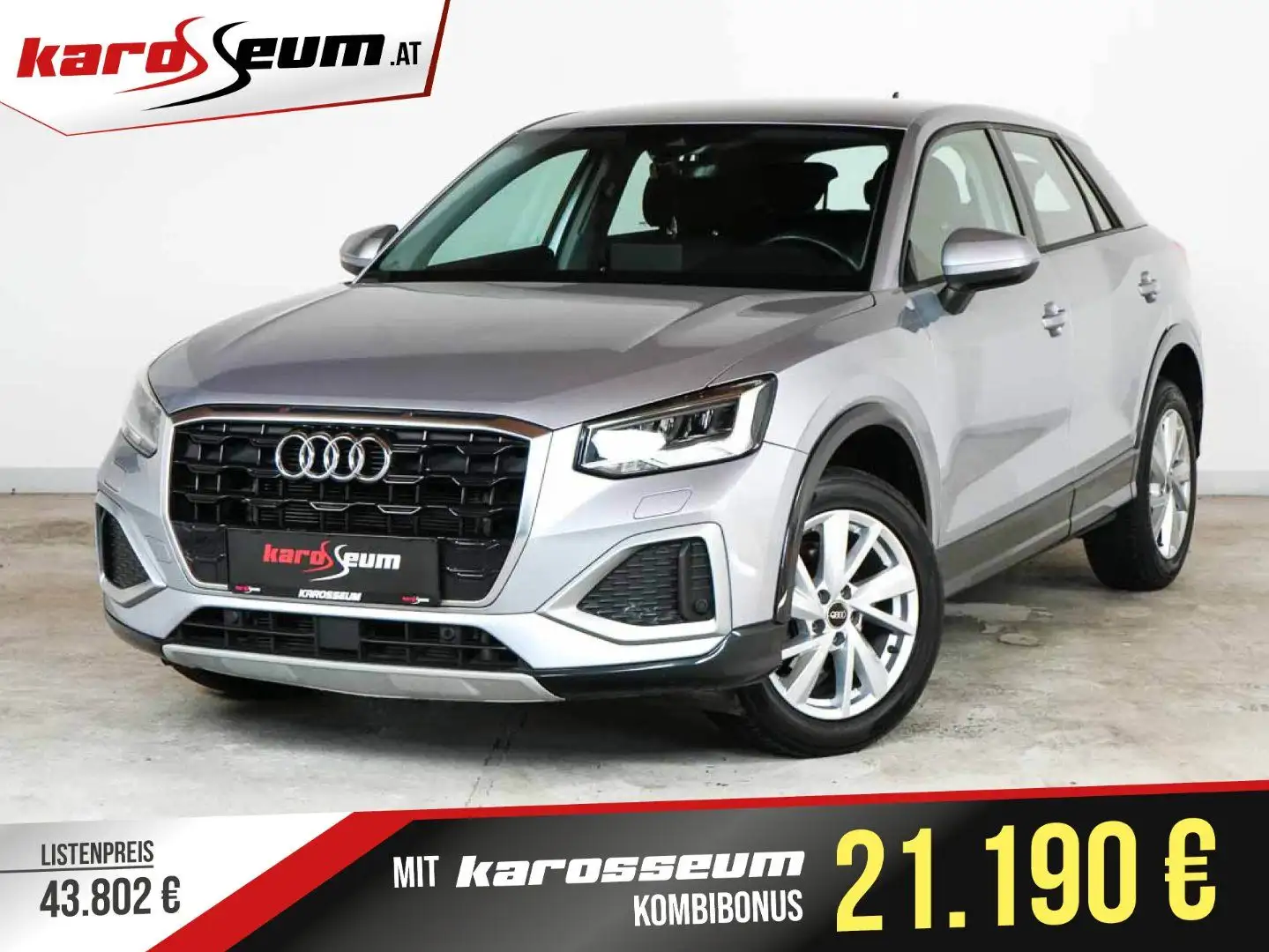 Audi Q2 35 TFSI Aut. | GEPRÜFTE QUALITÄT | Assistenz Silber - 1