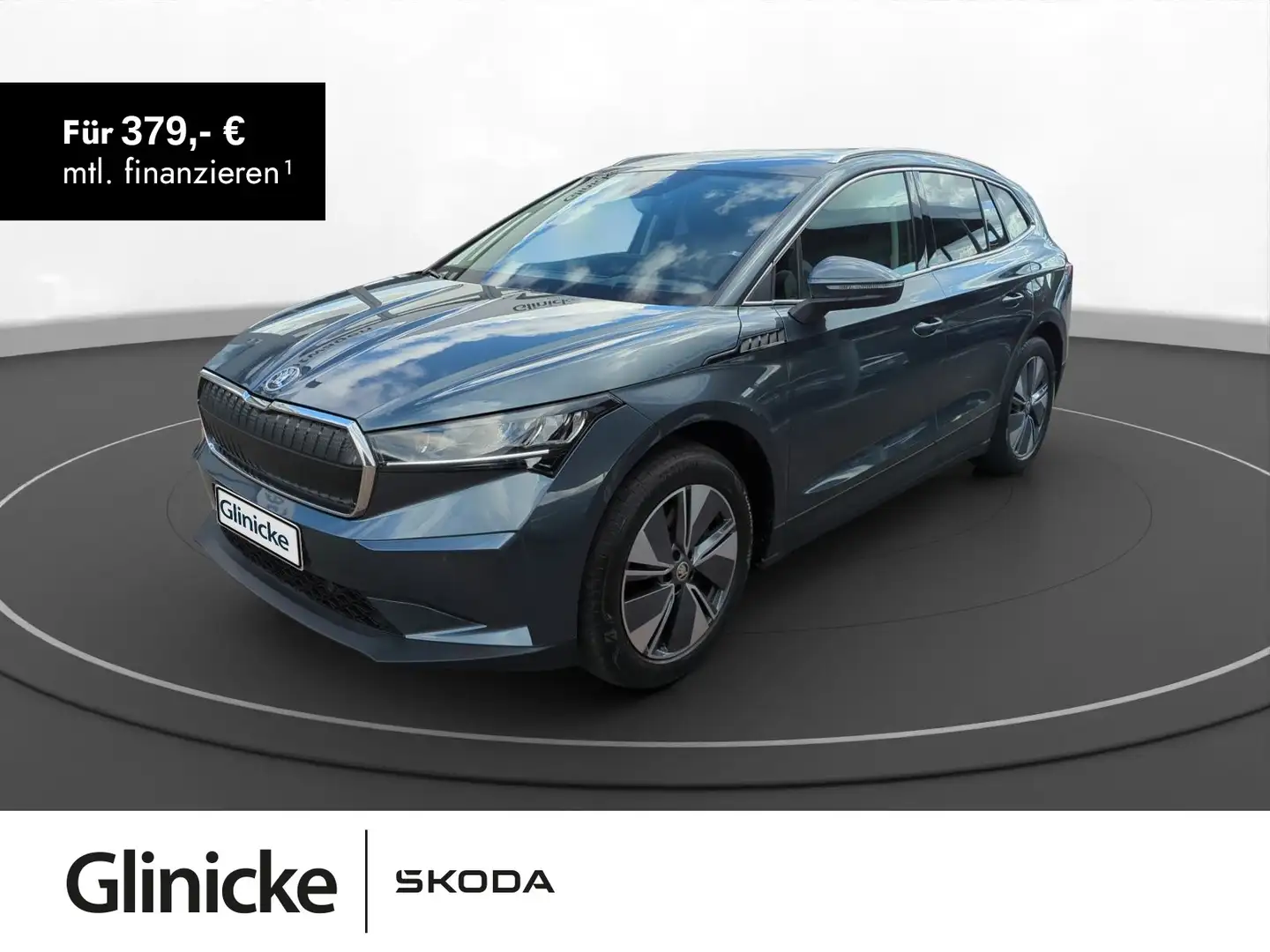 Skoda Enyaq 80 Lounge Gris - 1