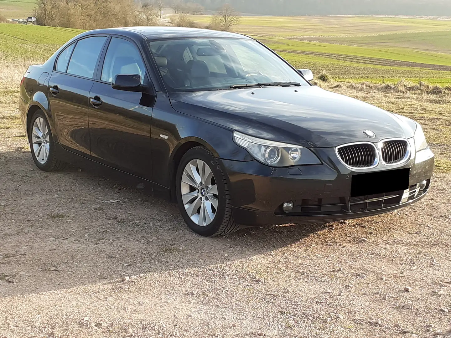 BMW 525 525i - E60 - Schalter - Leder - Xenon - TÜV Schwarz - 1