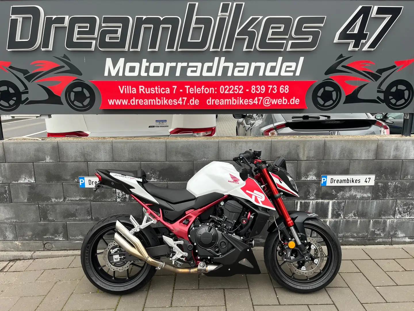 Honda CB 750 HORNET**NEUZUSTAND**HURRIC**LSL**PROBRAKE** Blanco - 1