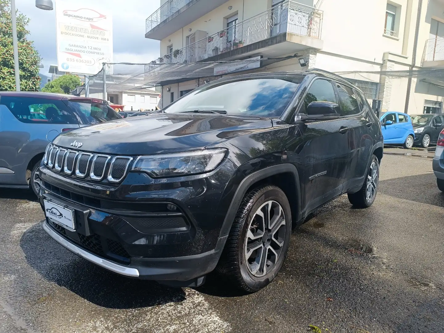 Jeep Compass Compass 1.6 Mjt Limited 2wd 130cv RETROCAMERA Negro - 1