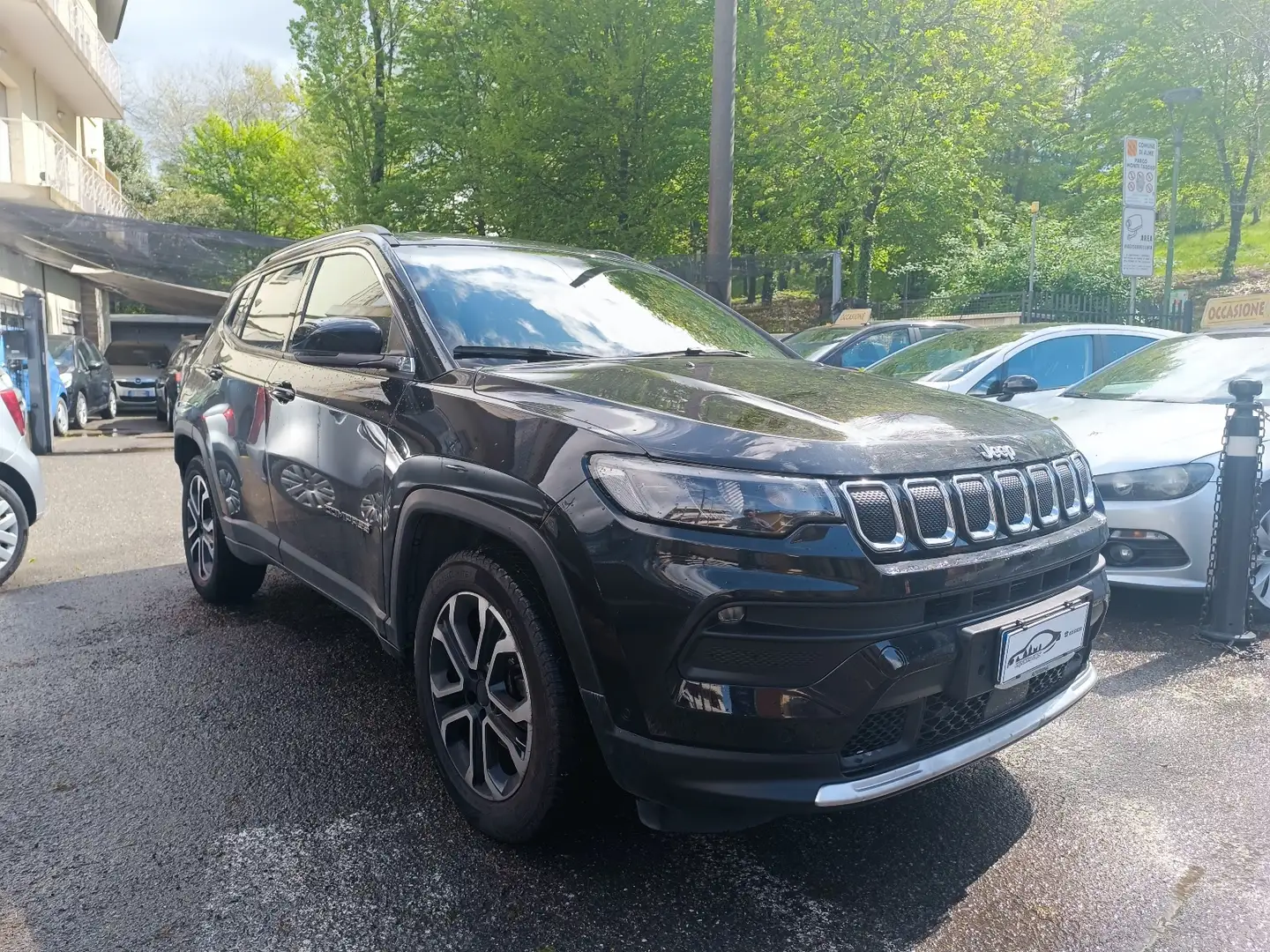 Jeep Compass Compass 1.6 Mjt Limited 2wd 130cv RETROCAMERA Noir - 1