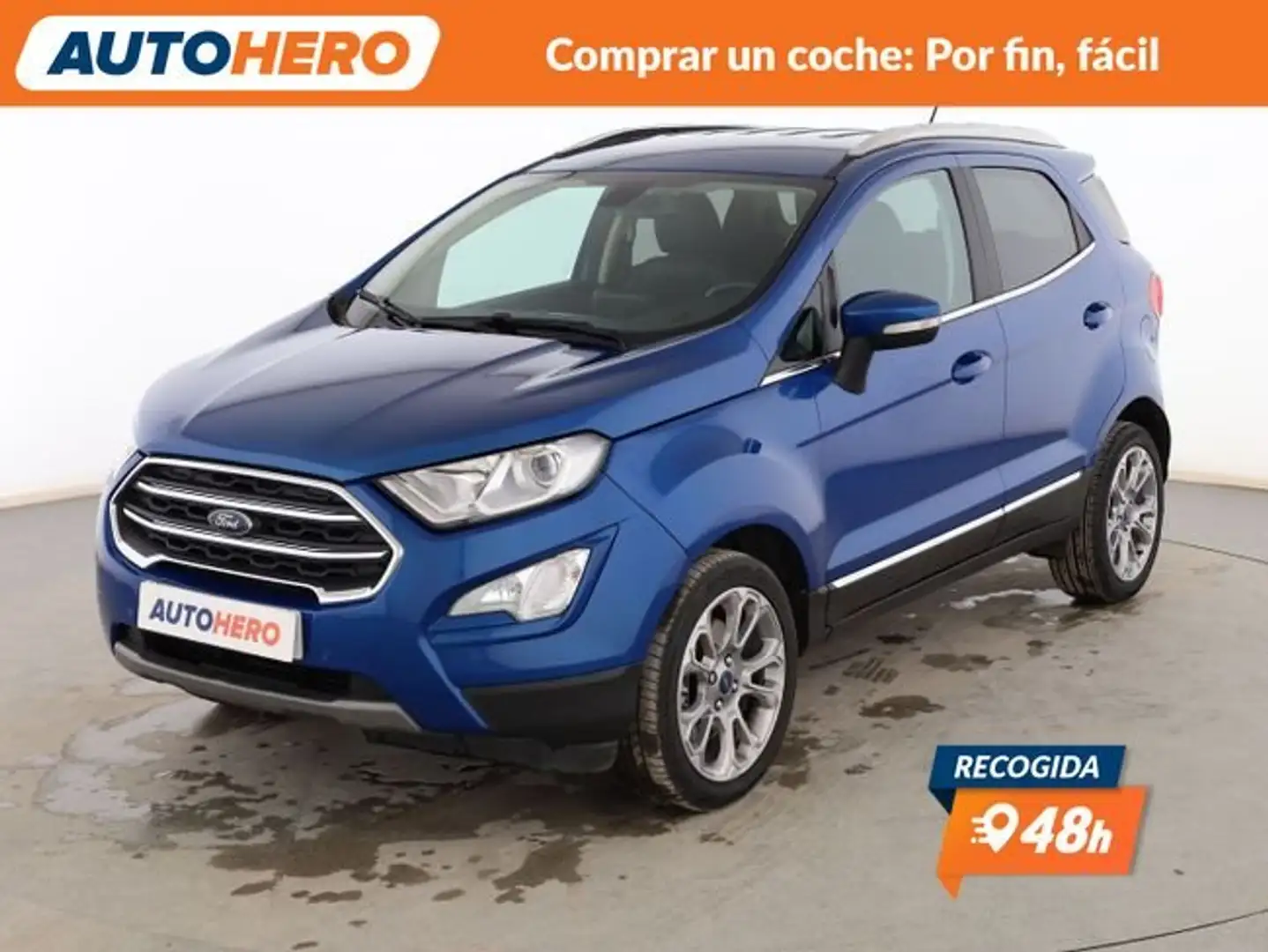 Ford EcoSport 1.0 EcoBoost Titanium Aut. 125 Azul - 1