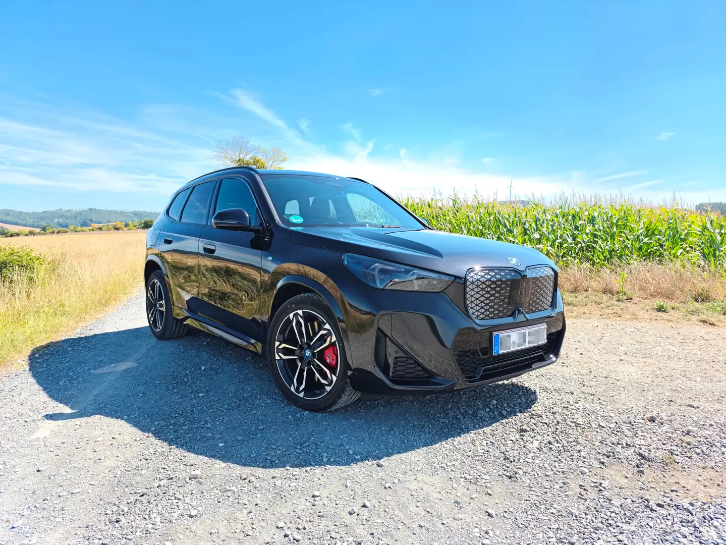 BMW iX1 eDrive20 M-Sport Pro PanoSD/HUD/DAProf/PAProf/AHK Schwarz - 1