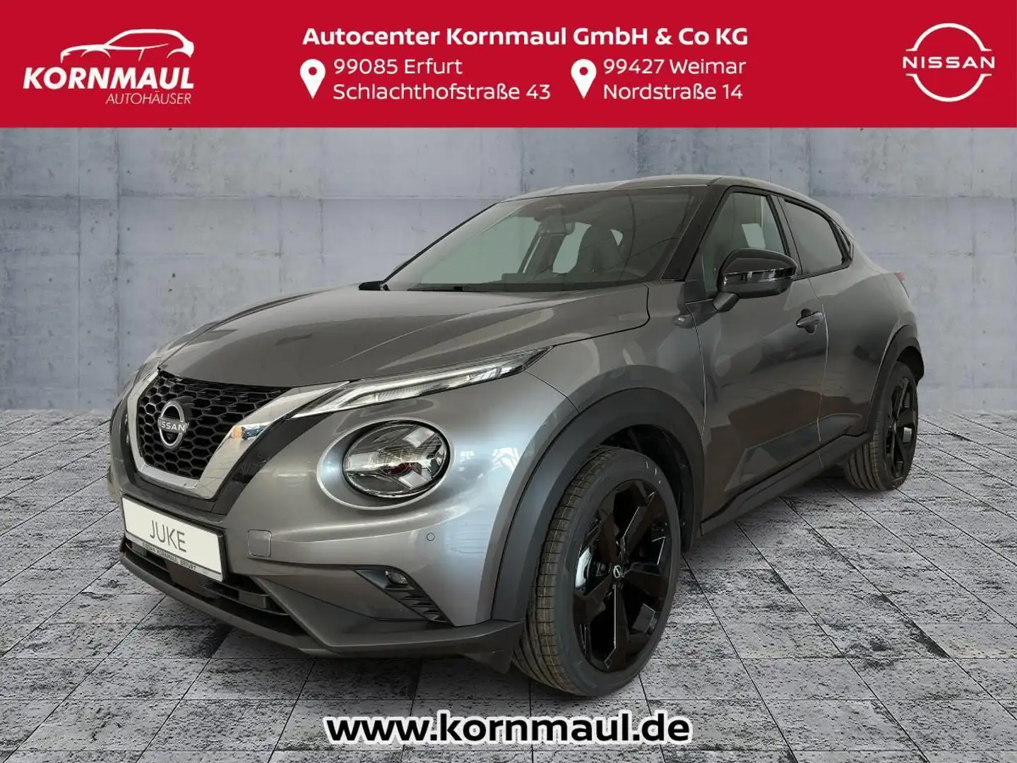 Nissan Juke TEKNA 1.0 DIG-T 114 PS Automatik NAVI+SH Grau - 1