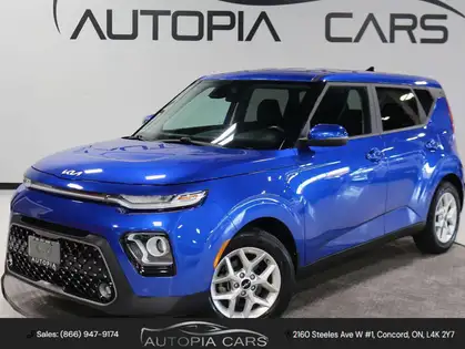 Blue 2022 Kia Soul SUV / Crossover Front-Wheel Drive Automatic