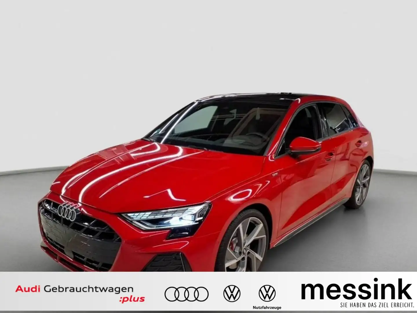 Audi A3 Sportback 2x S-line*PanoDach*HUD*Matrix LED*SONOS* Rot - 1