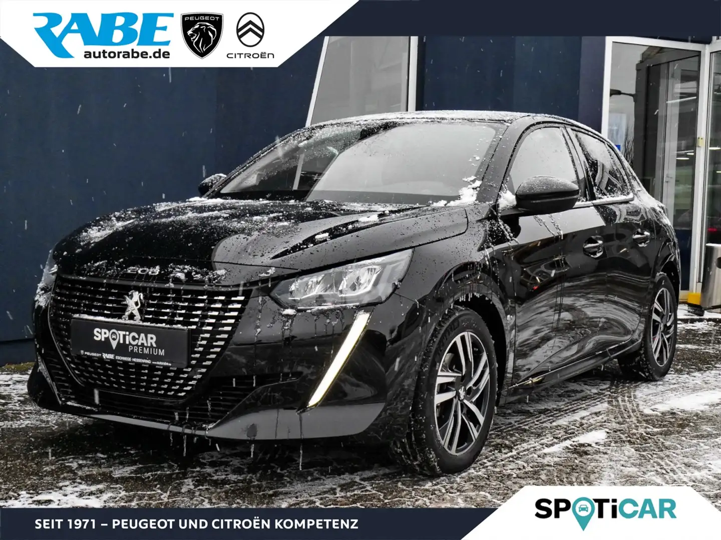 Peugeot 208 Allure 100 PT Kamera+Sitzhzg+Navi+ConnectBox Noir - 1