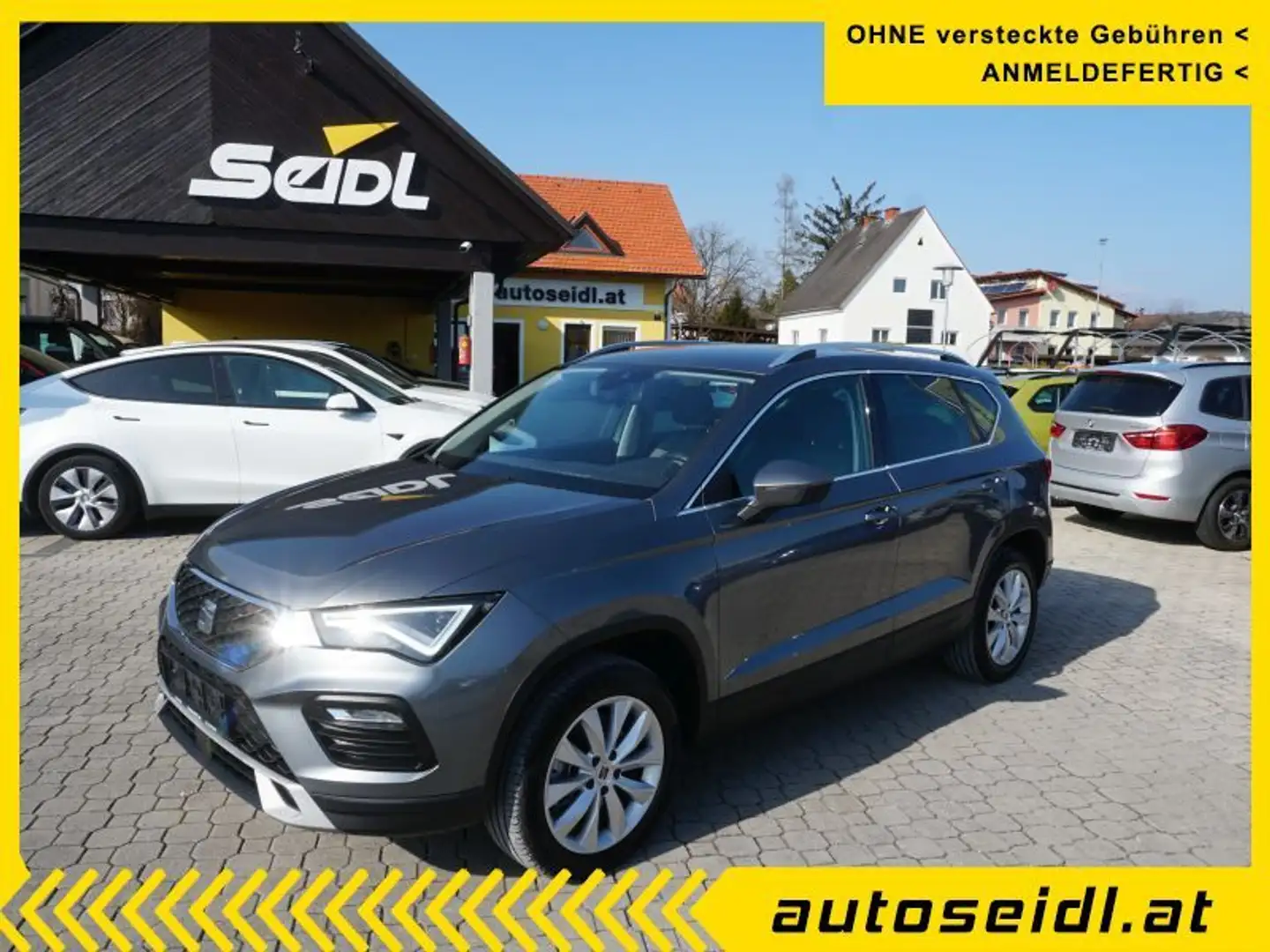 SEAT Ateca 2,0 Style TDI DSG *2023er+VIRTUAL+AHV* Grau - 1