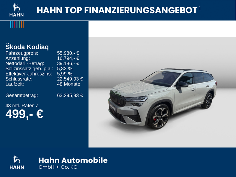 Skoda Kodiaq RS 2,0 TSI 195 kW DSG 4x4 PanoSD AHK Plus — photo 2