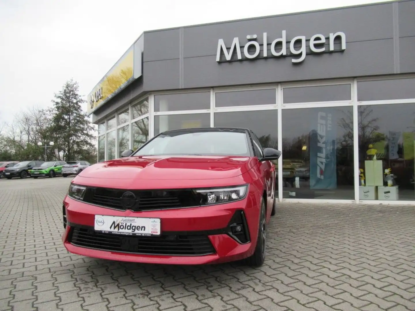 Opel Astra 1.2 Turbo GS Rot - 1