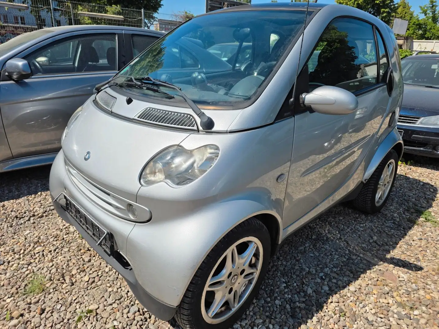 smart forTwo fortwo coupe Basis-KLIMA-TÜV NEU-SV-44TKM Silber - 1