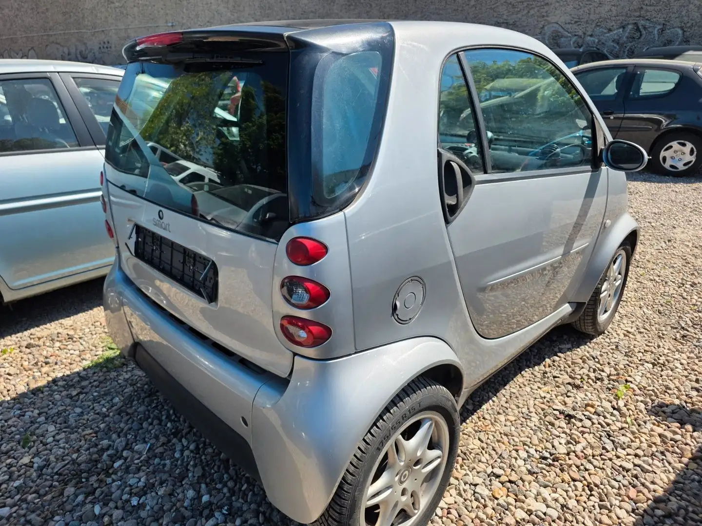 smart forTwo fortwo coupe Basis-KLIMA-TÜV NEU-SV-44TKM Silber - 2