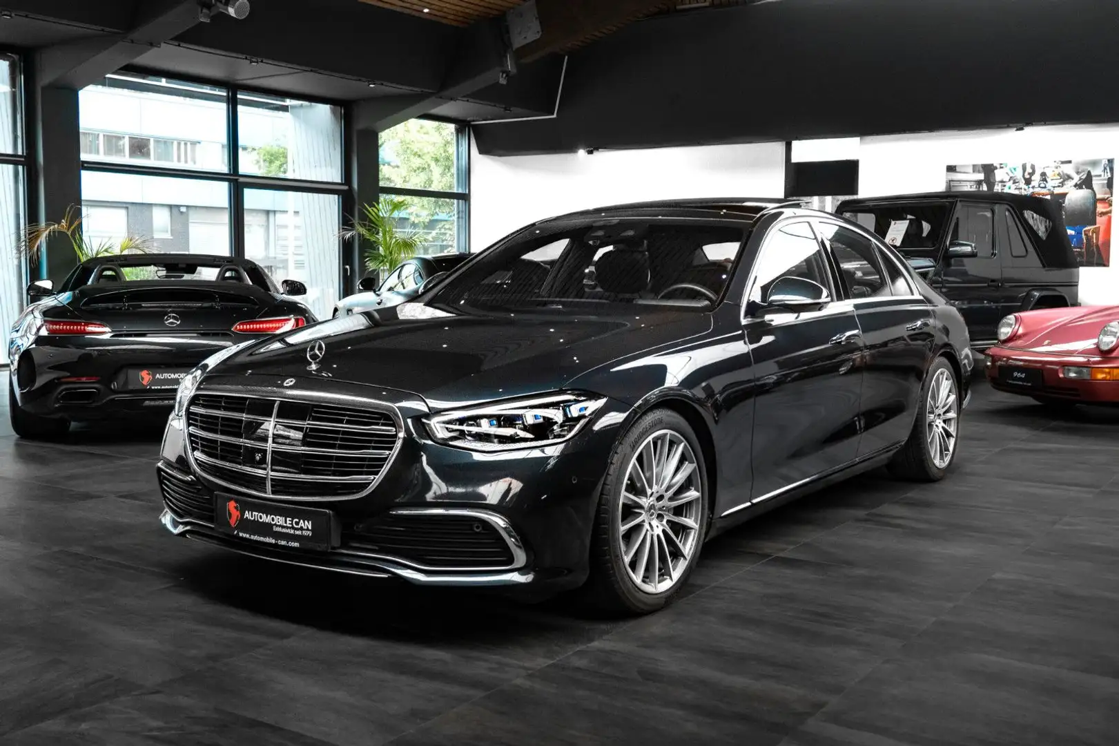 Mercedes-Benz S 400 d 4M AMG #EXKLUSIV-PAKET #PANORAMA #TRAUM! Albastru - 1