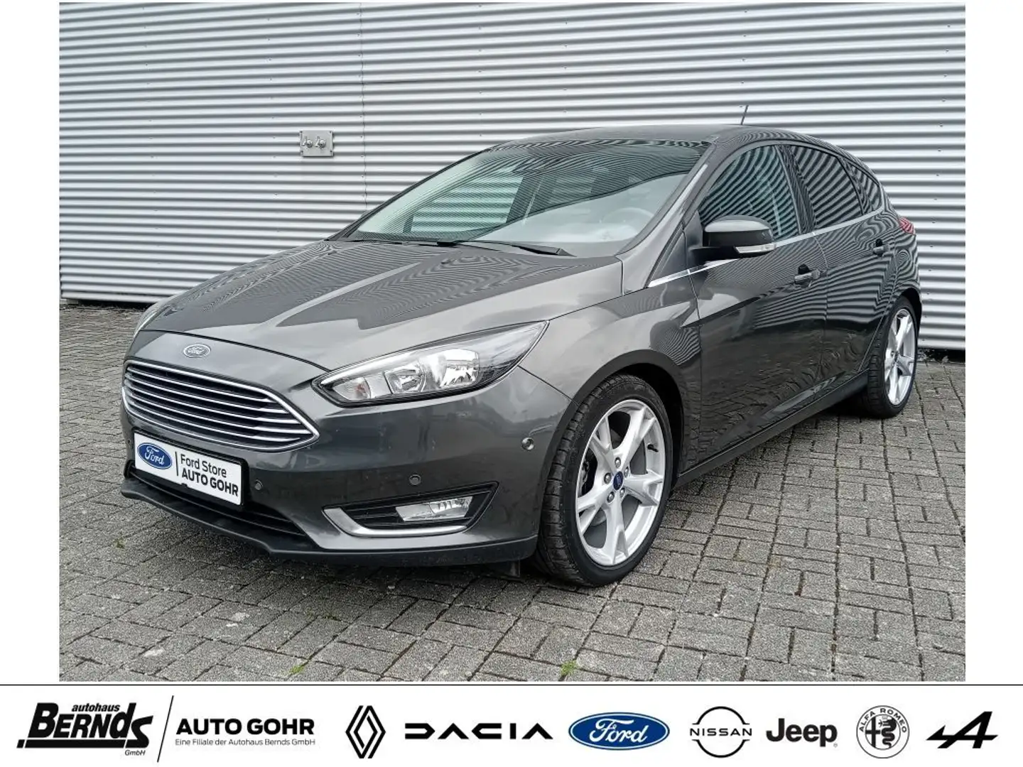 Ford Focus 1.5 EcoBoost S/S Titanium WINTER-Pkt. NAVIG. SHZG Grau - 1